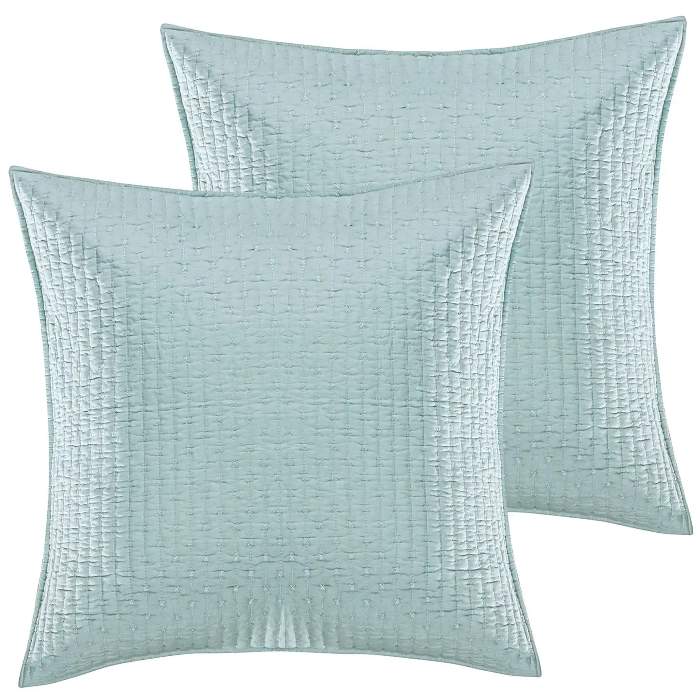 Cross Stitch Euro Sham Set of 2 - Quahog Bay Bedding