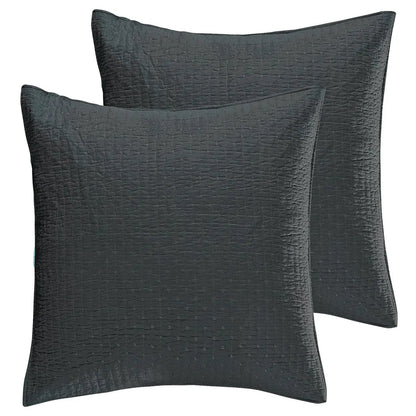 Cross Stitch Euro Sham Set of 2 - Quahog Bay Bedding