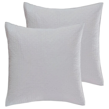 Cross Stitch Euro Sham Set of 2 - Quahog Bay Bedding