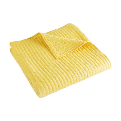 Cross Stitch Quilted Throw - Quahog Bay Bedding