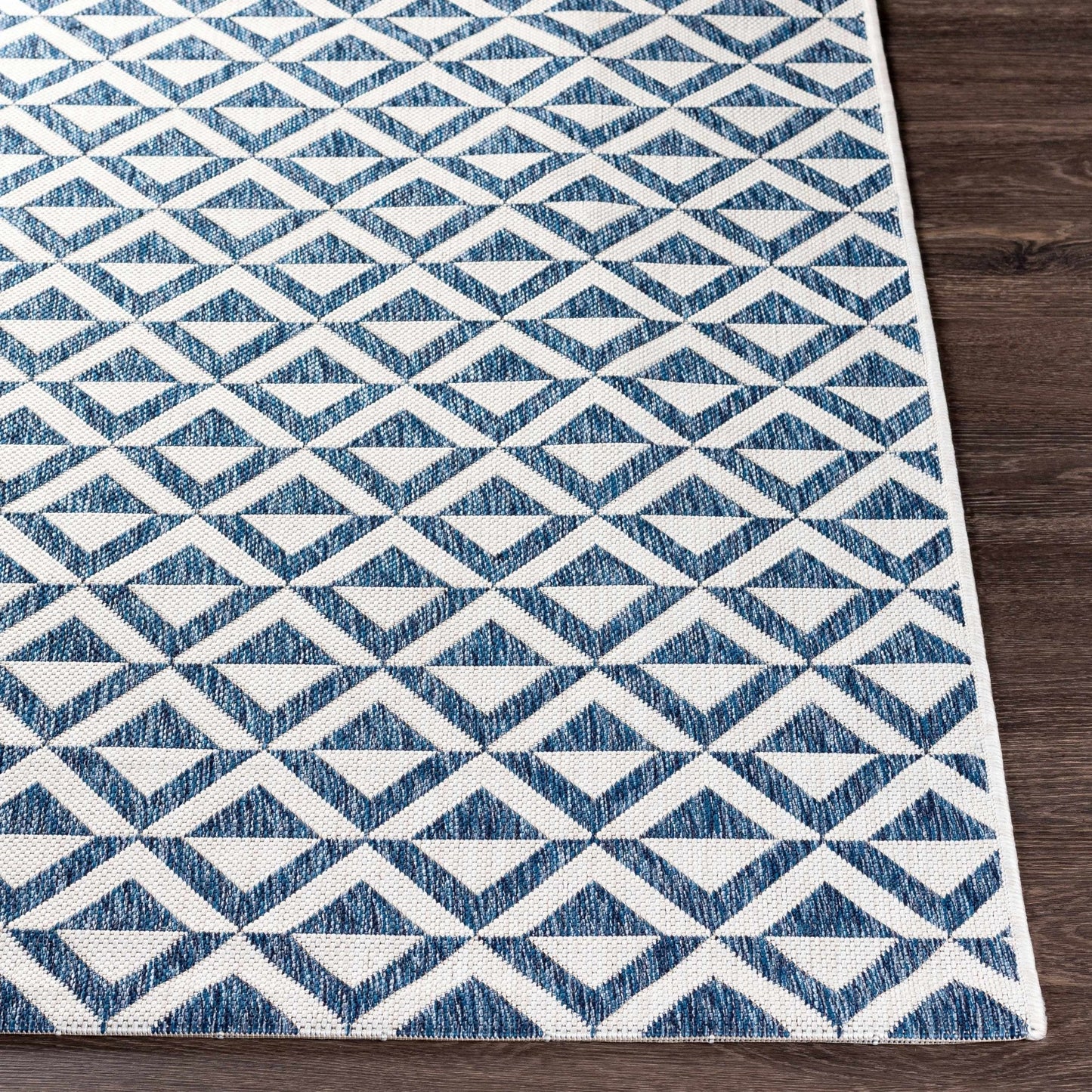Cumby Denim Outdoor Area Carpet - Quahog Bay Bedding