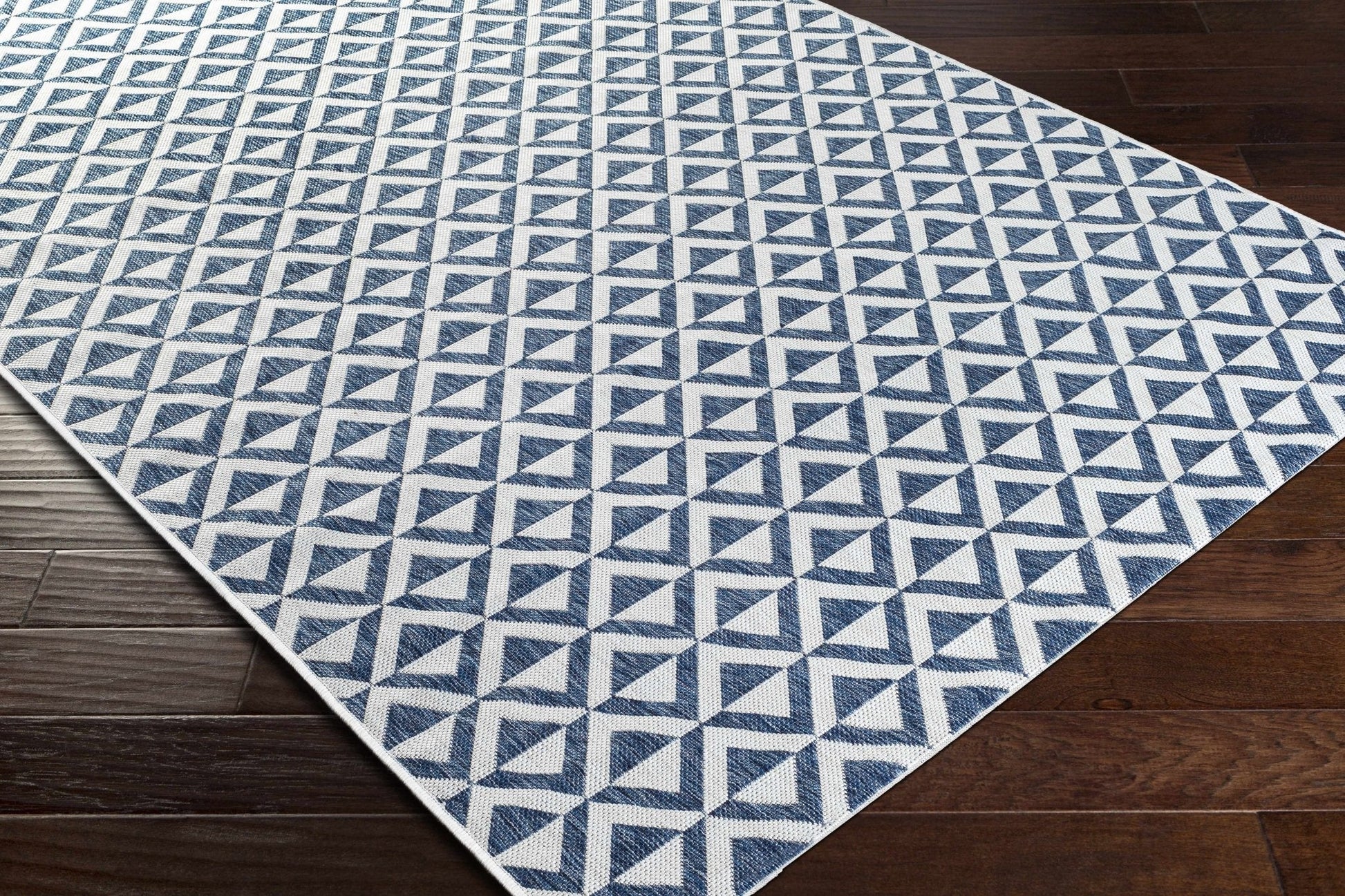 Cumby Denim Outdoor Area Carpet - Quahog Bay Bedding