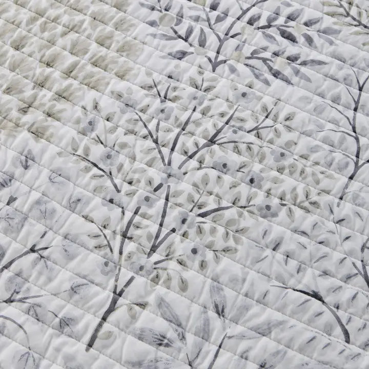 English Forest Quilted Throw