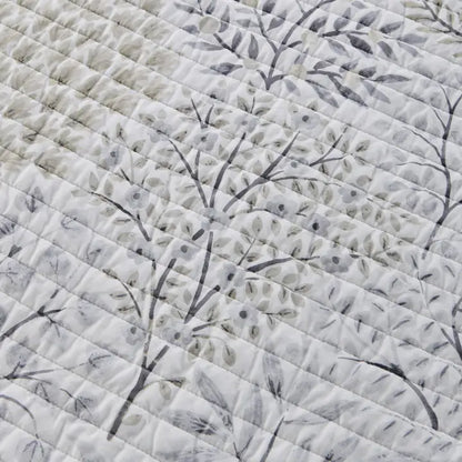 English Forest Quilted Throw