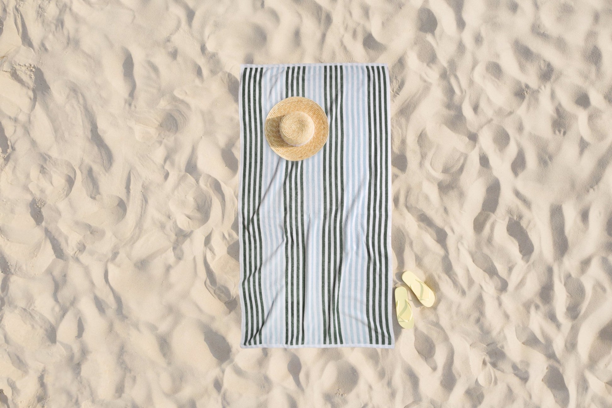 Dan River 2 - 4 Pack Cabana Stripe Beach Towel Set - Quahog Bay Bedding