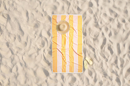 Dan River 2 - 4 Pack Cabana Stripe Beach Towel Set - Quahog Bay Bedding
