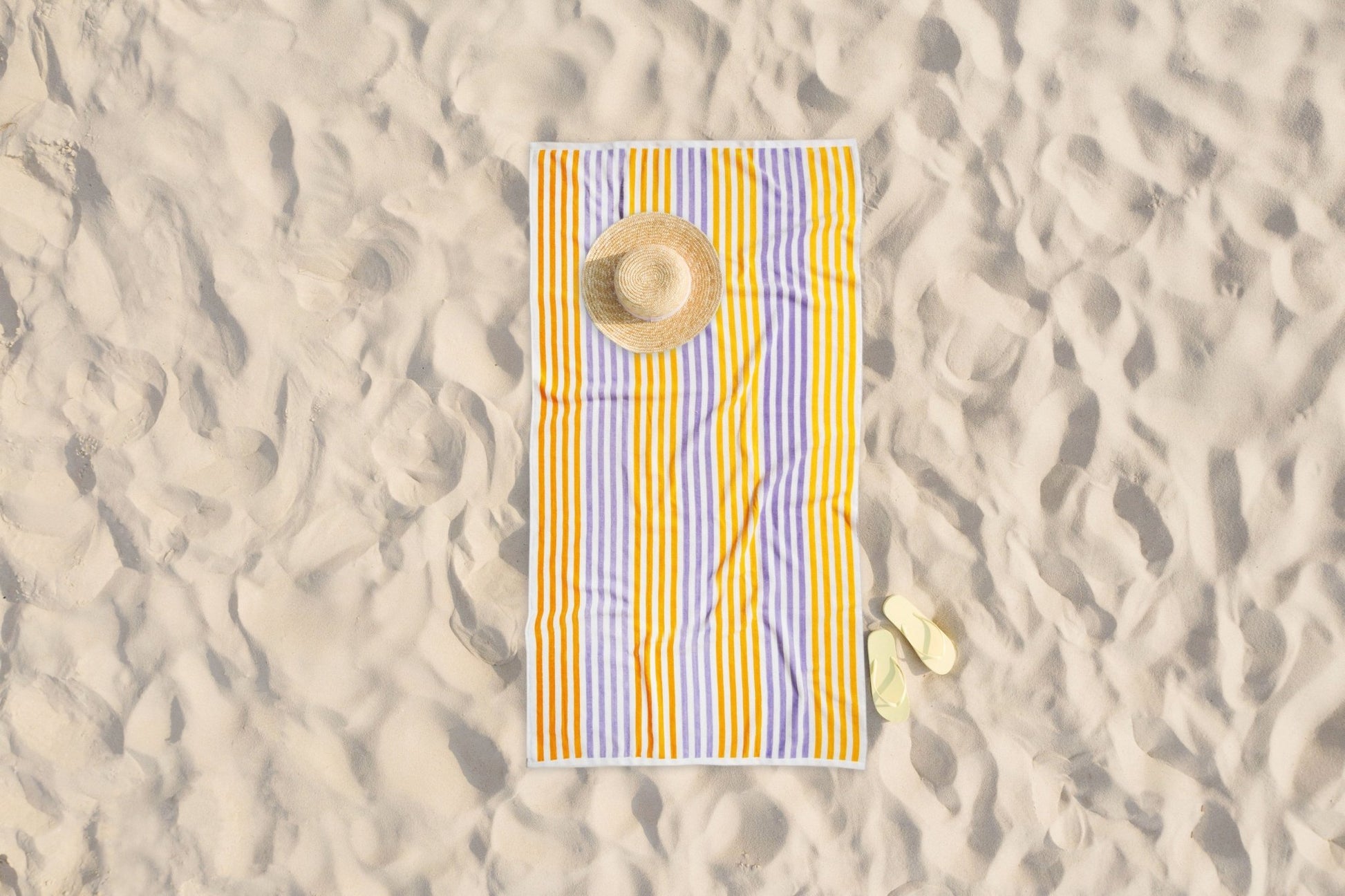 Dan River 2 - 4 Pack Cabana Stripe Beach Towel Set - Quahog Bay Bedding