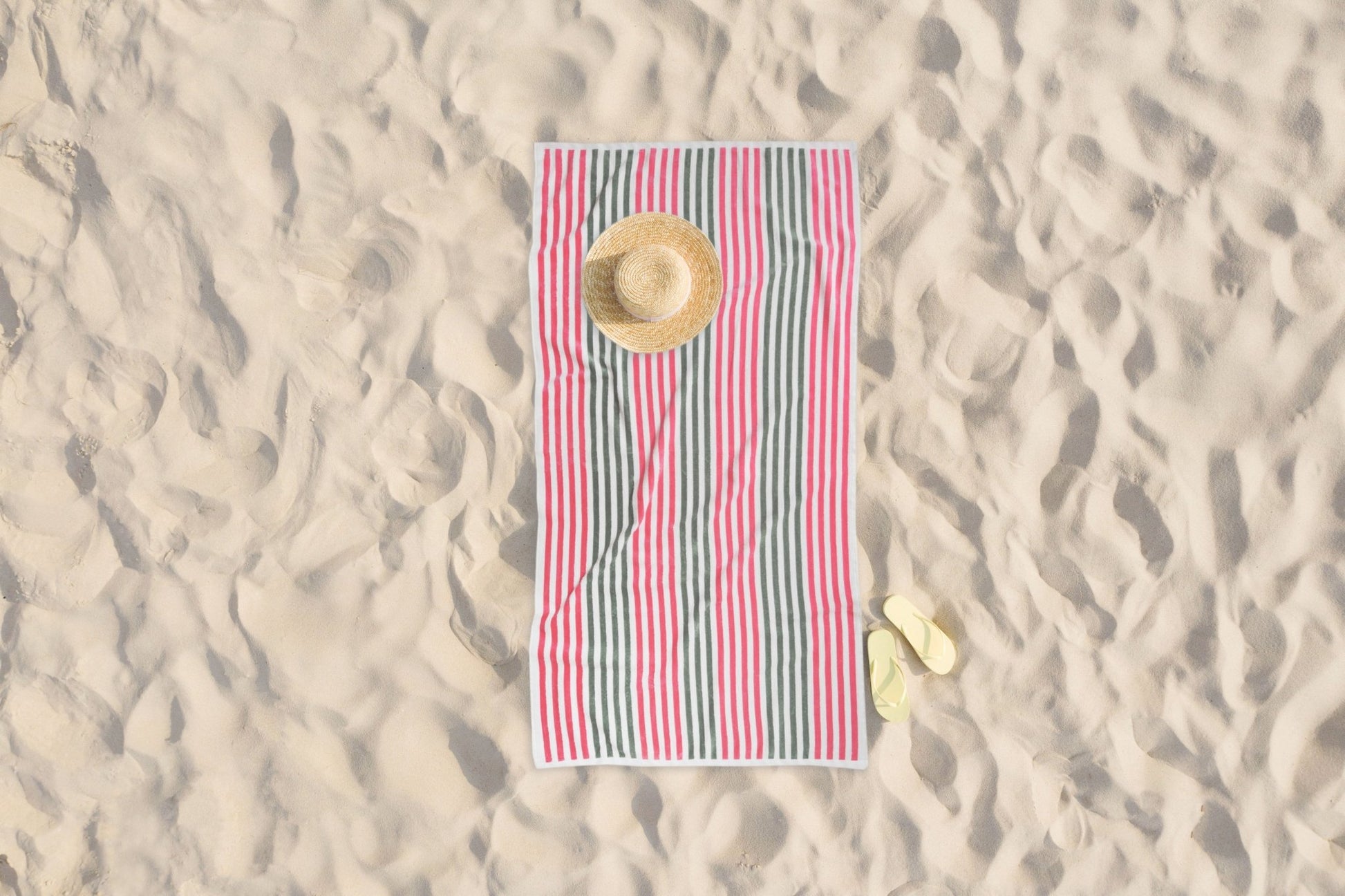 Dan River 2 - 4 Pack Cabana Stripe Beach Towel Set - Quahog Bay Bedding