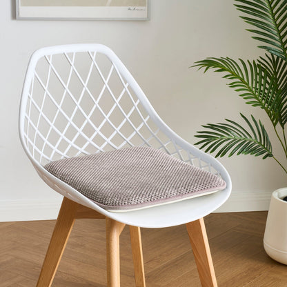 Dan River 2 - 4 Pack Memory Foam Non - Slip 16x16'' Chair Cushion Pad - Quahog Bay Bedding
