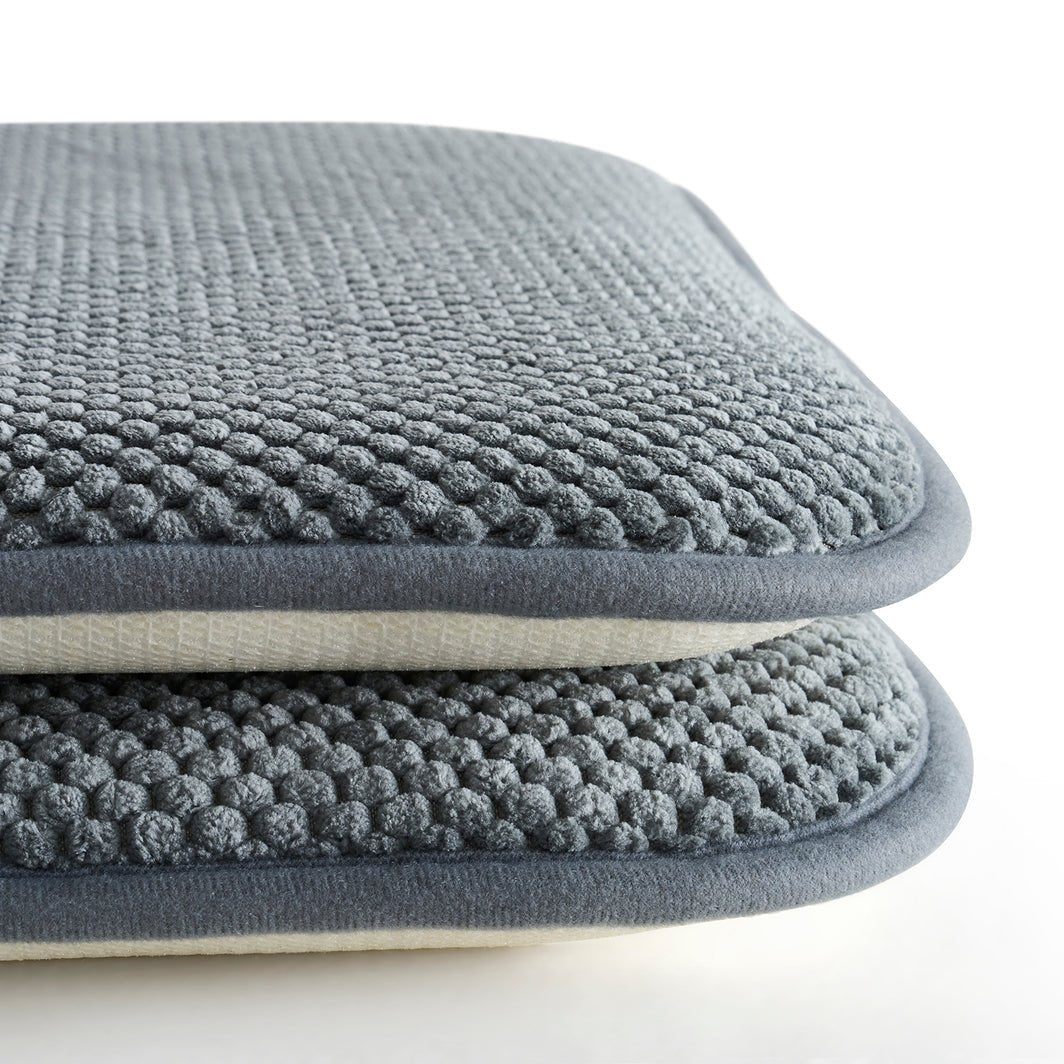 Dan River 2 - 4 Pack Memory Foam Non - Slip 16x16'' Chair Cushion Pad - Quahog Bay Bedding