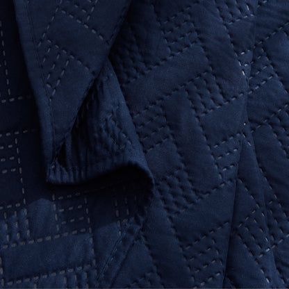 Dan River 3 - Piece Basket Pinsonic Quilt Set - Quahog Bay Bedding