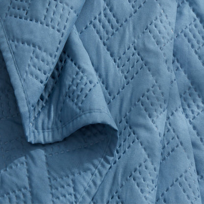 Dan River 3 - Piece Basket Pinsonic Quilt Set - Quahog Bay Bedding