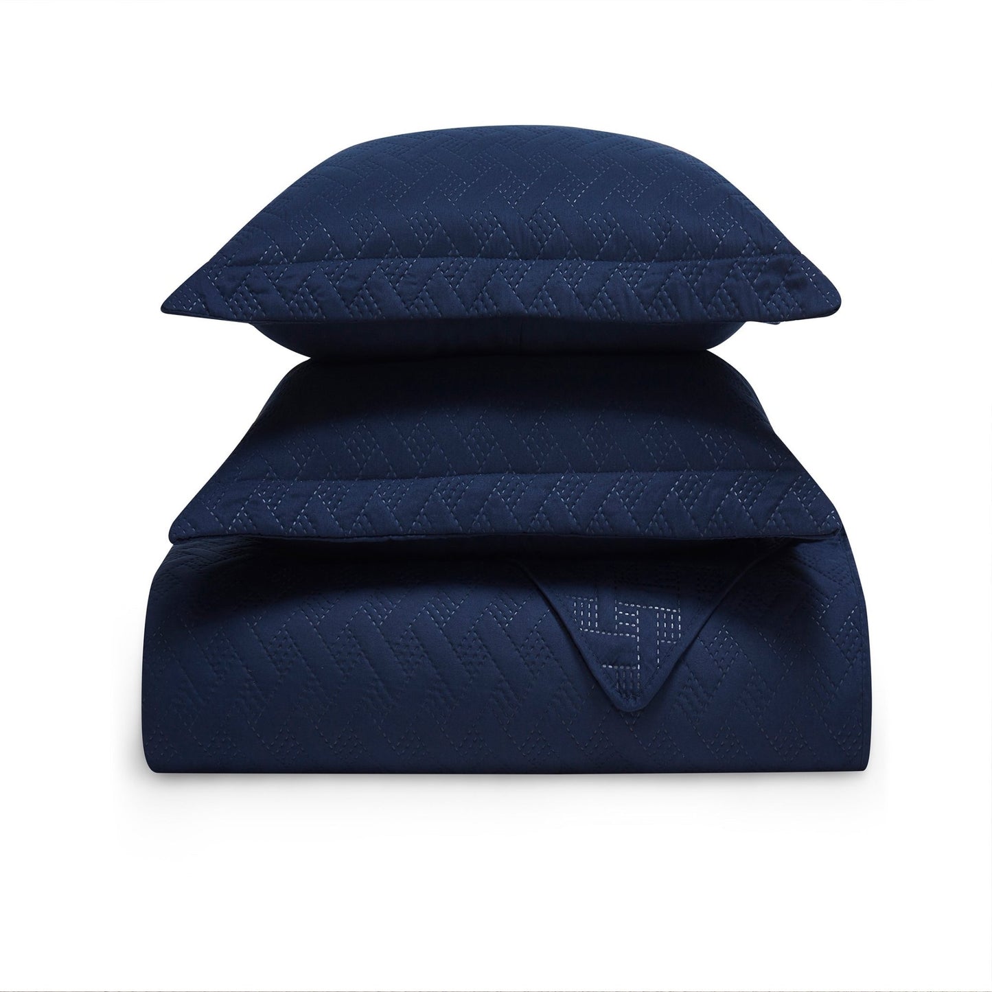 Dan River 3 - Piece Basket Pinsonic Quilt Set - Quahog Bay Bedding