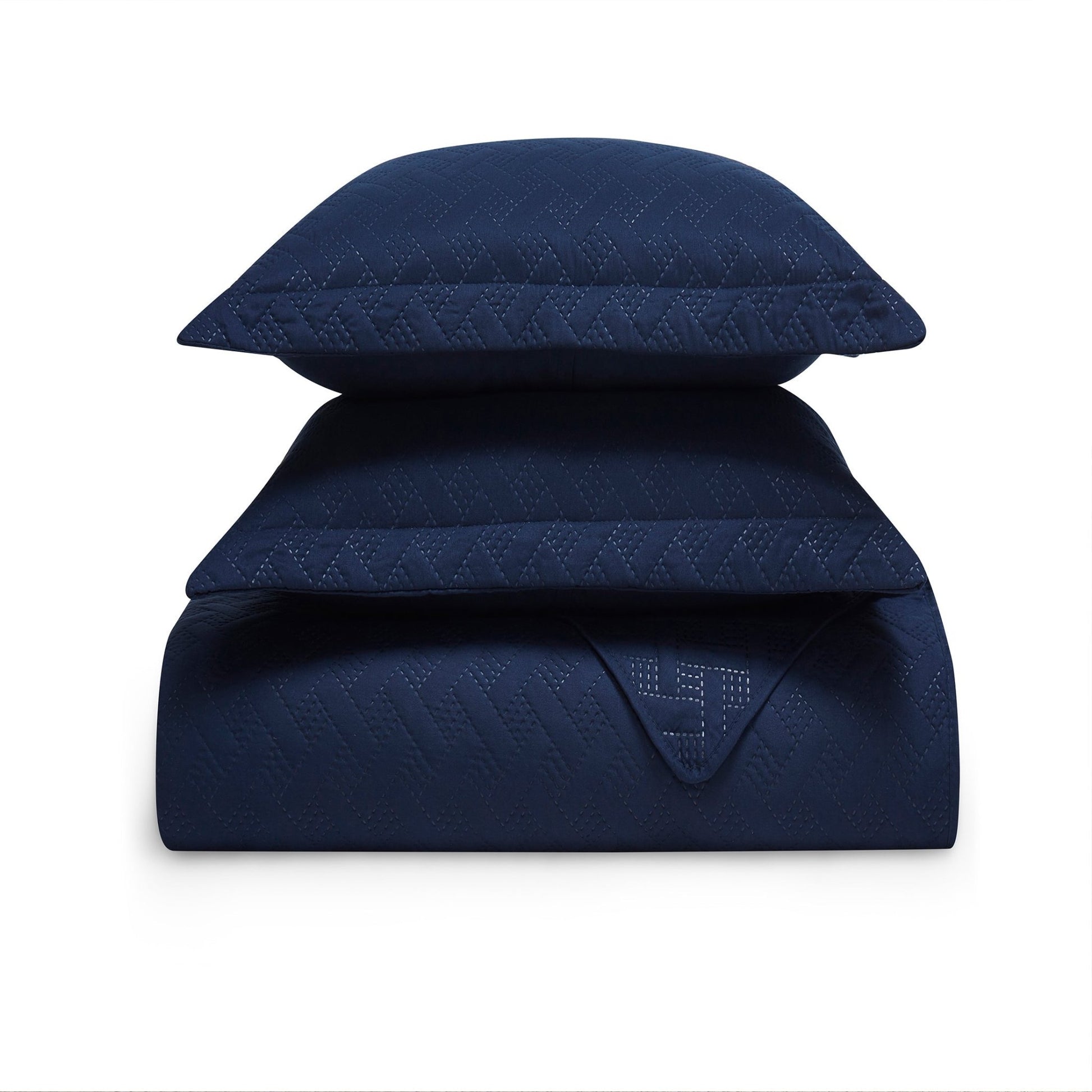 Dan River 3 - Piece Basket Pinsonic Quilt Set - Quahog Bay Bedding