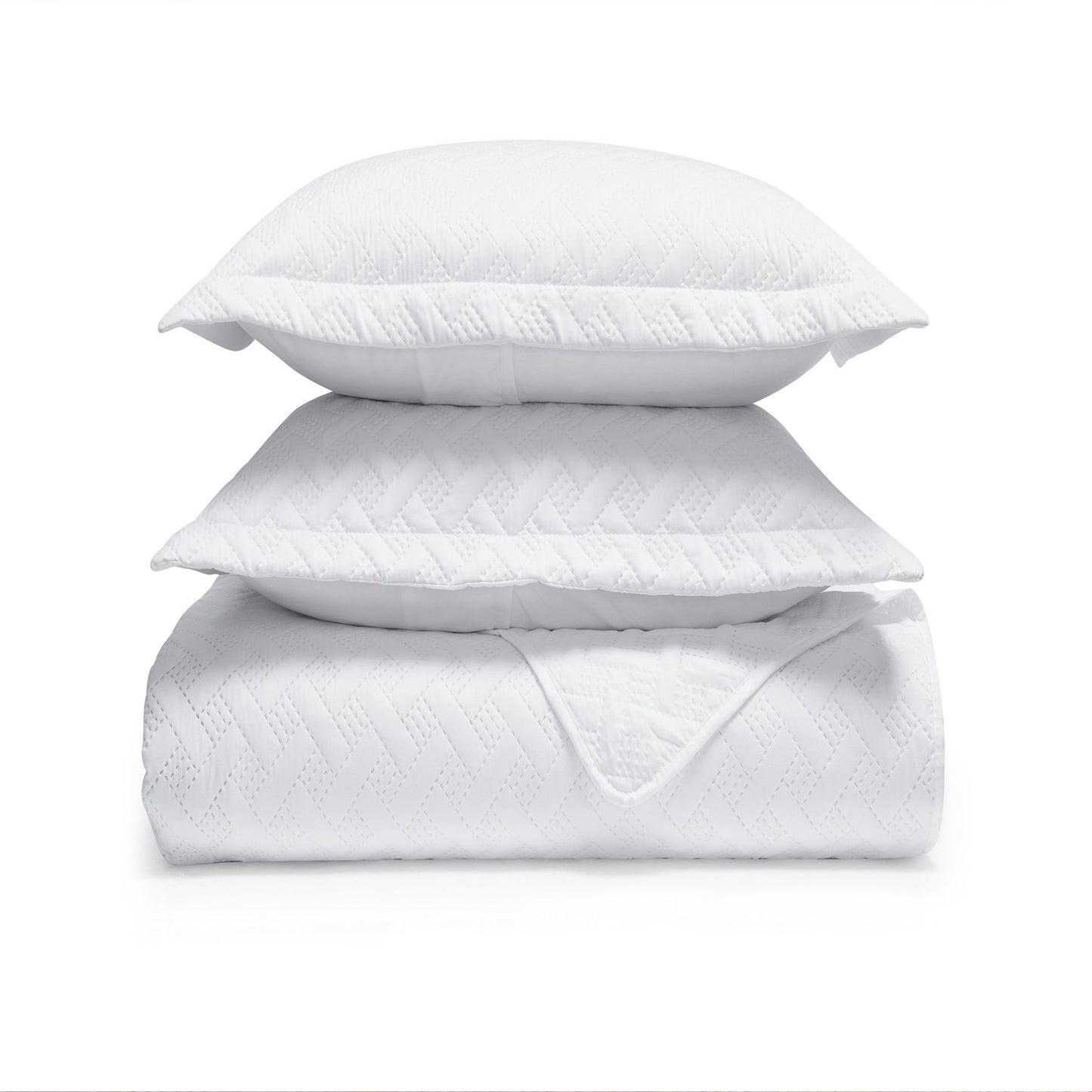 Dan River 3 - Piece Basket Pinsonic Quilt Set - Quahog Bay Bedding