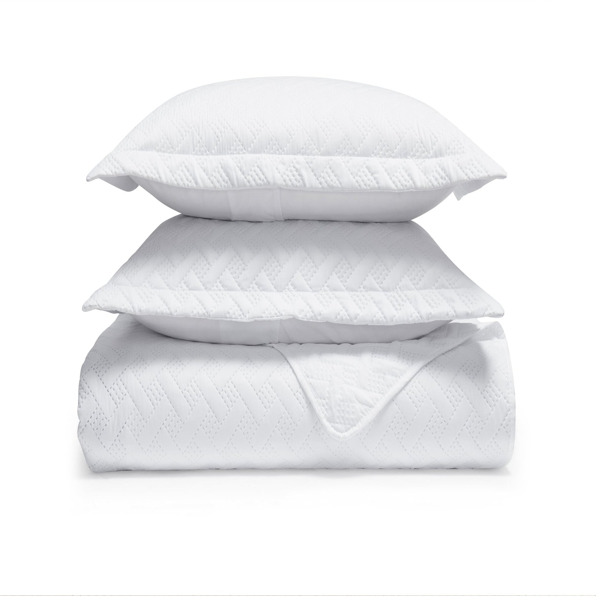 Dan River 3 - Piece Basket Pinsonic Quilt Set - Quahog Bay Bedding