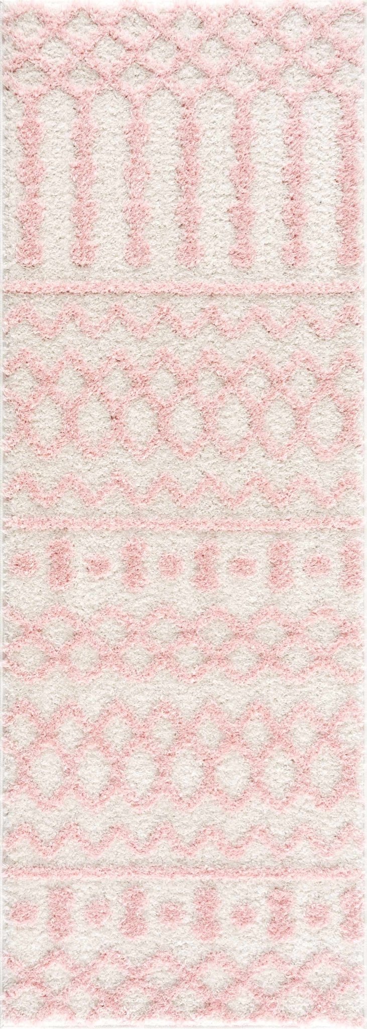 Darva Pink Plush Area Carpet - Quahog Bay Bedding