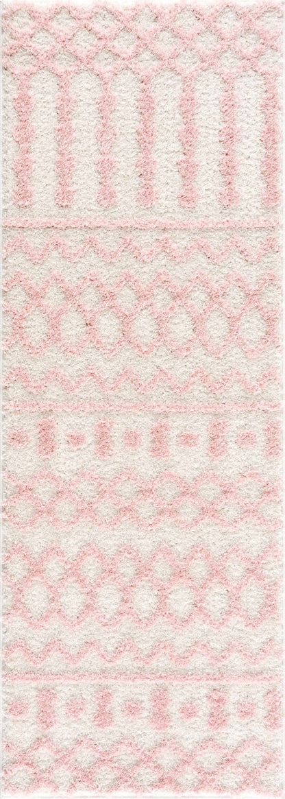 Darva Pink Plush Area Carpet - Quahog Bay Bedding
