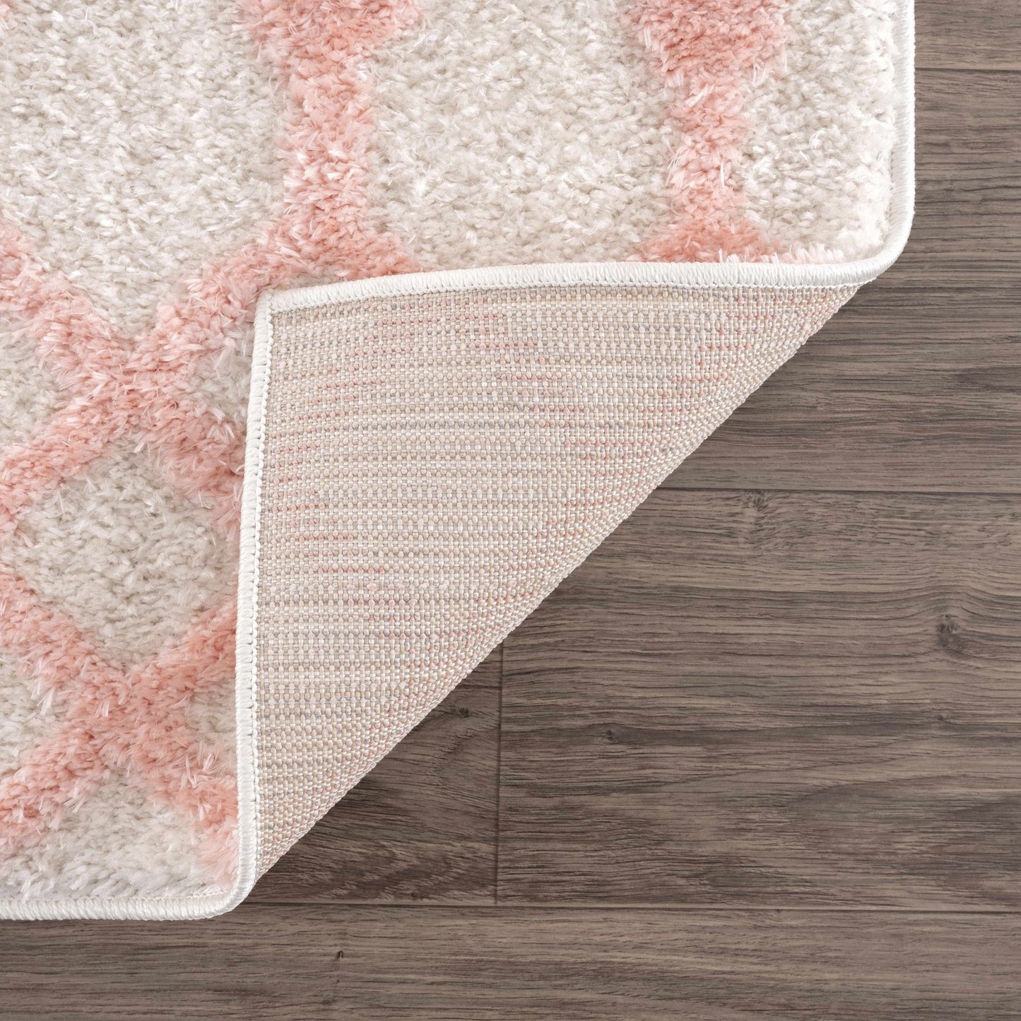 Darva Pink Plush Area Carpet - Quahog Bay Bedding