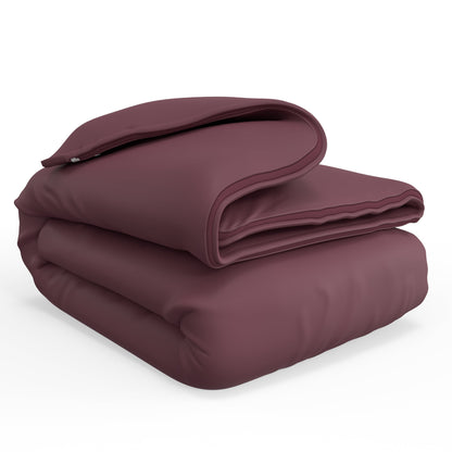 QuickZip New-Way Duvet Covers - 400TC 100% Cotton Percale