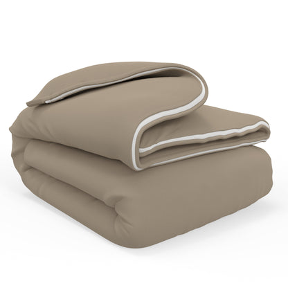QuickZip New-Way Duvet Covers - Twilluxe Flannel, Soft Brushed Cotton