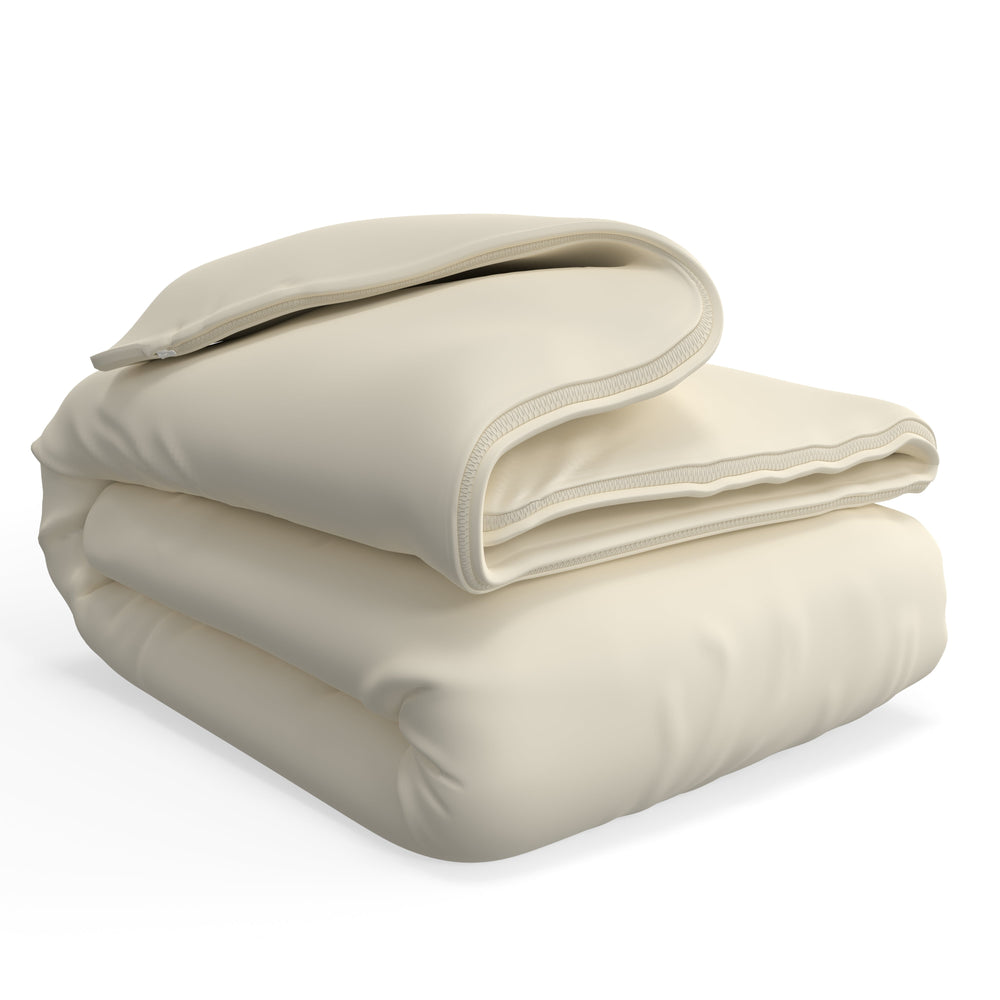 QuickZip New-Way Duvet Covers - Percale