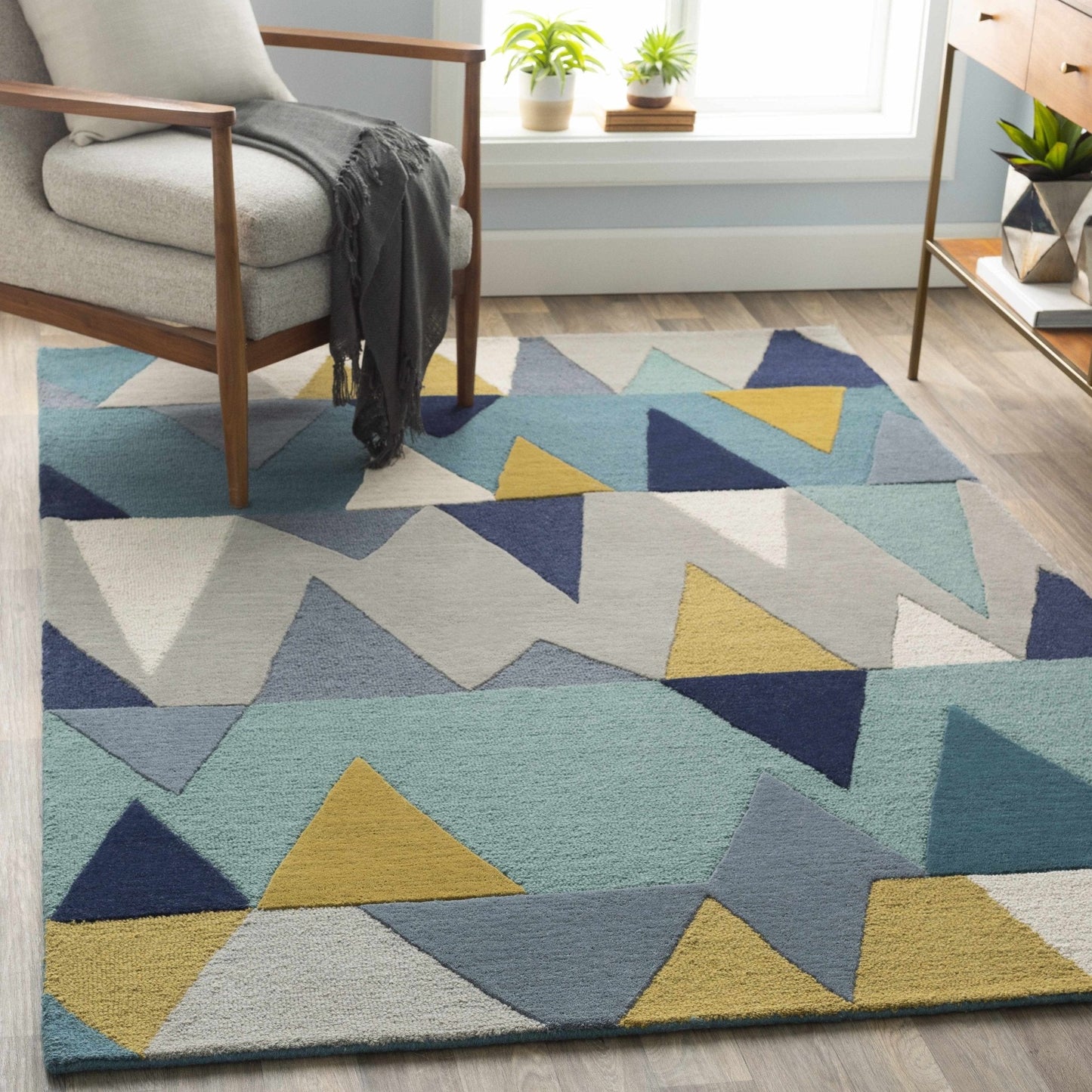 Deatsville Wool Area Rug - Quahog Bay Bedding
