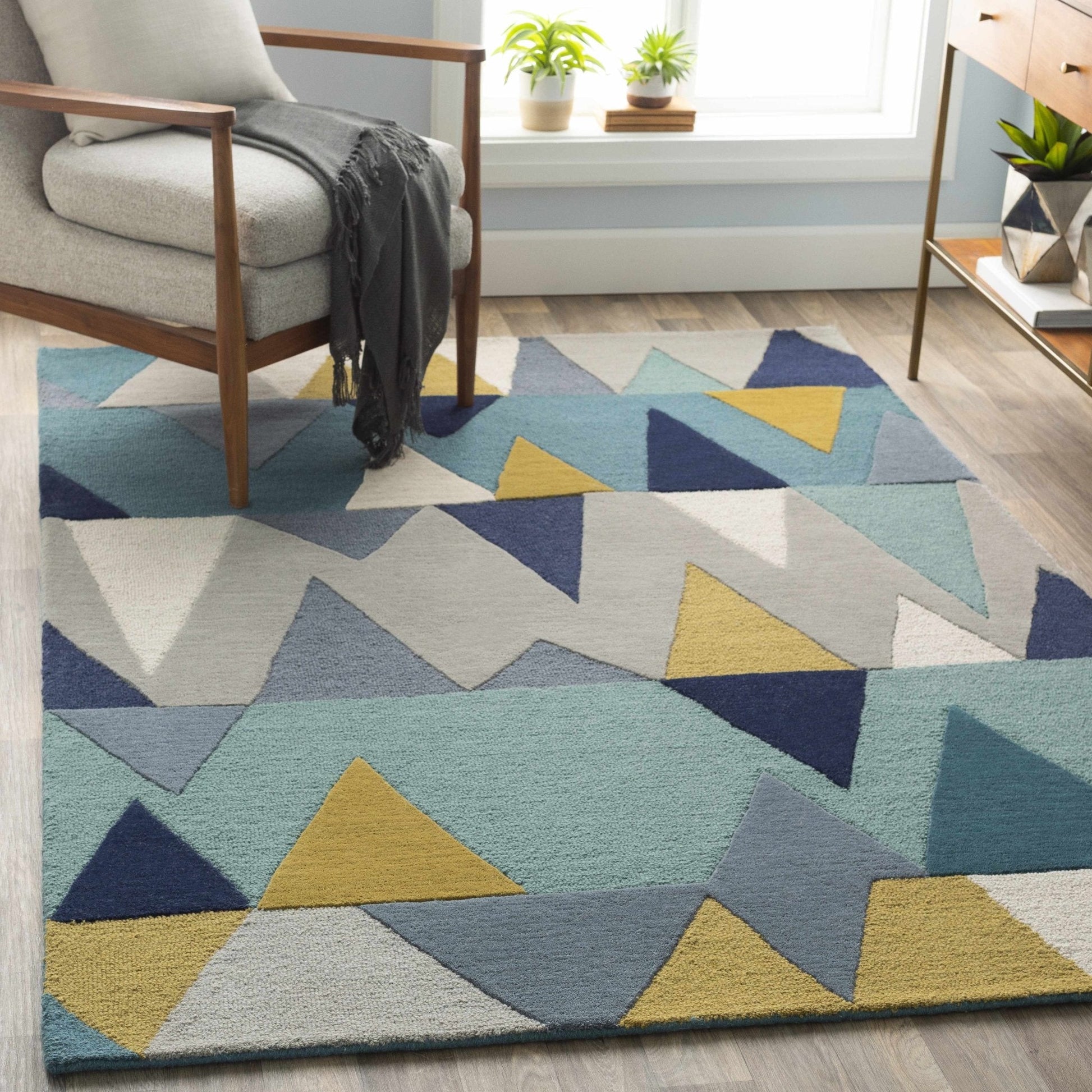 Deatsville Wool Area Rug - Quahog Bay Bedding