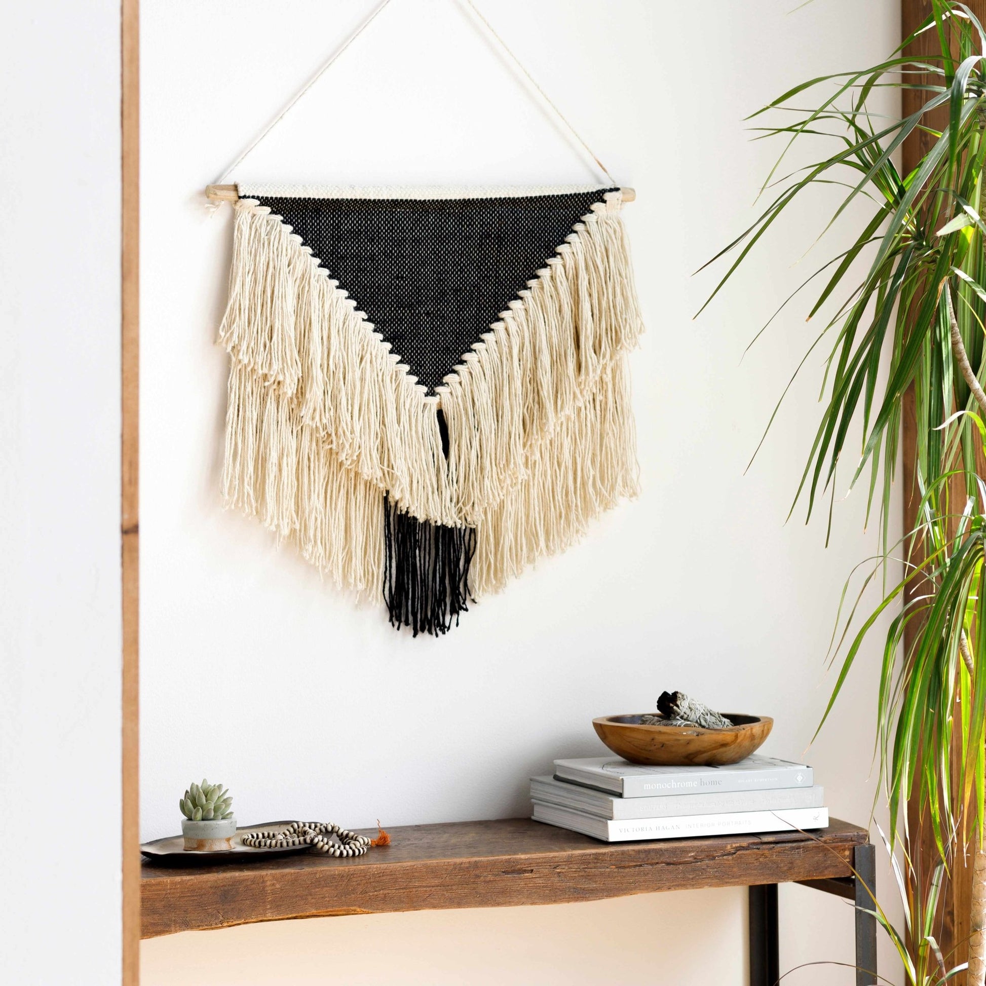 Dingus Jute and Wood Wall Hanging - Quahog Bay Bedding