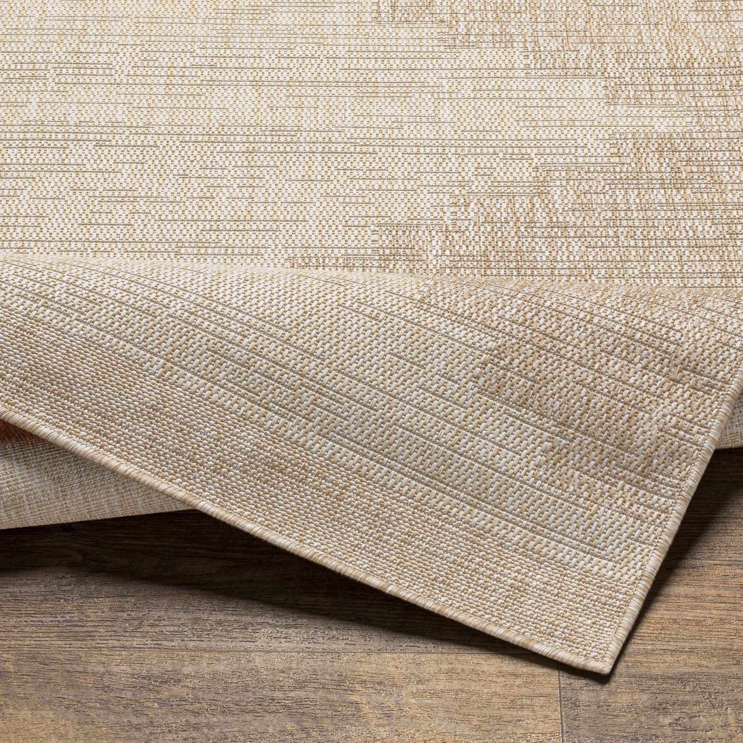Djugun Beige Indoor & Outdoor Rug - Quahog Bay Bedding