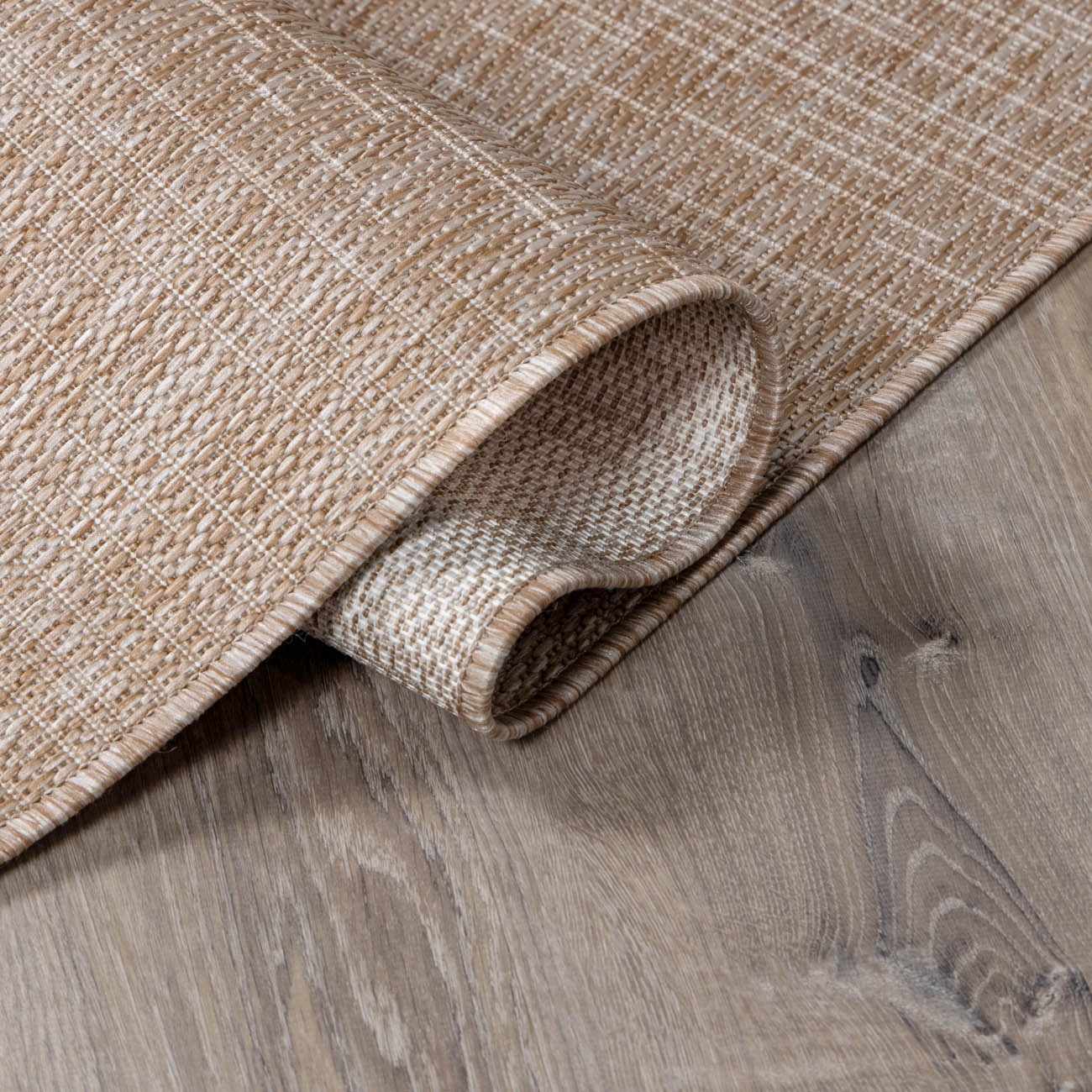 Djugun Beige Indoor & Outdoor Rug - Quahog Bay Bedding