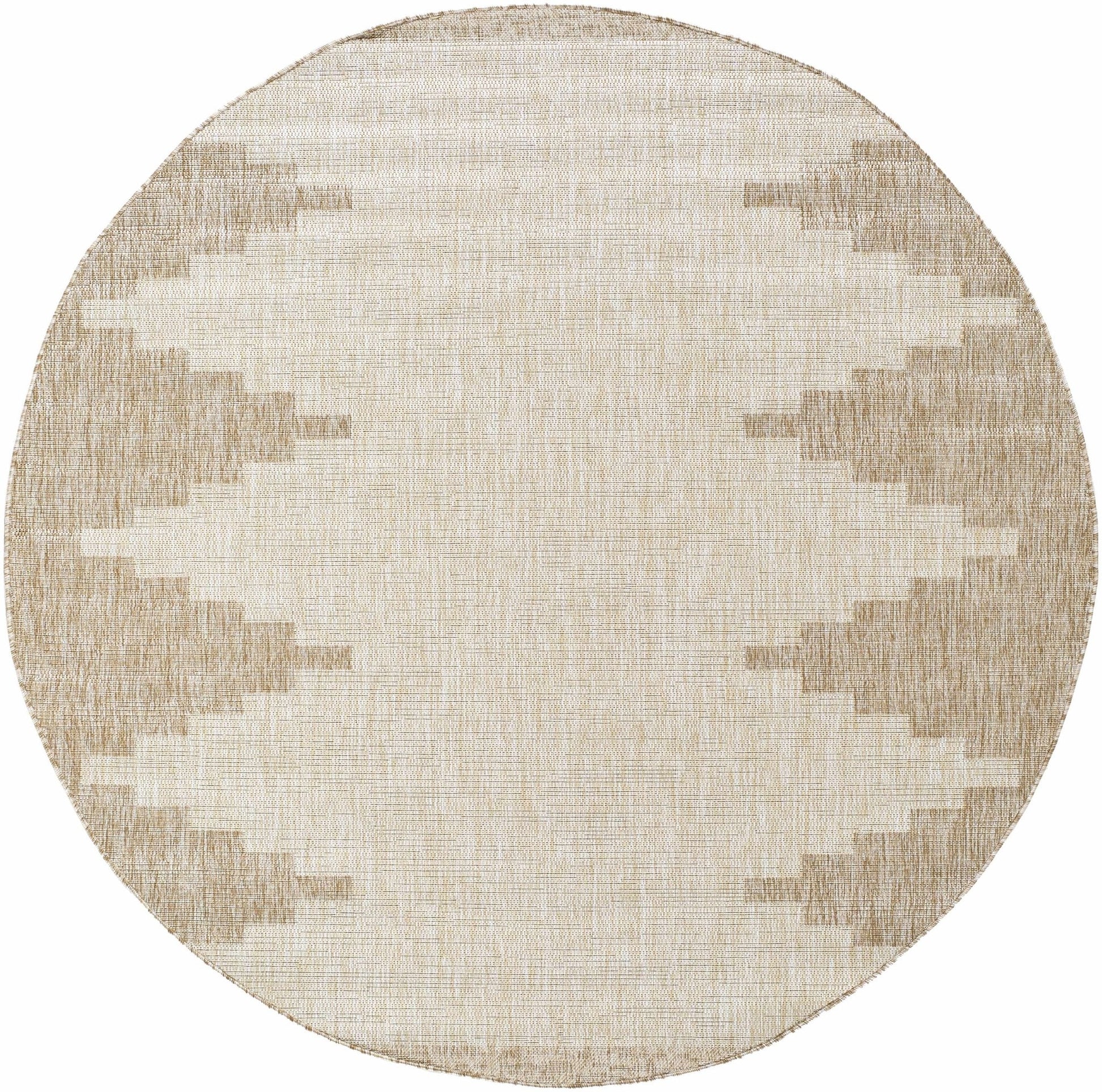 Djugun Beige Indoor & Outdoor Rug - Quahog Bay Bedding