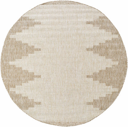 Djugun Beige Indoor & Outdoor Rug - Quahog Bay Bedding