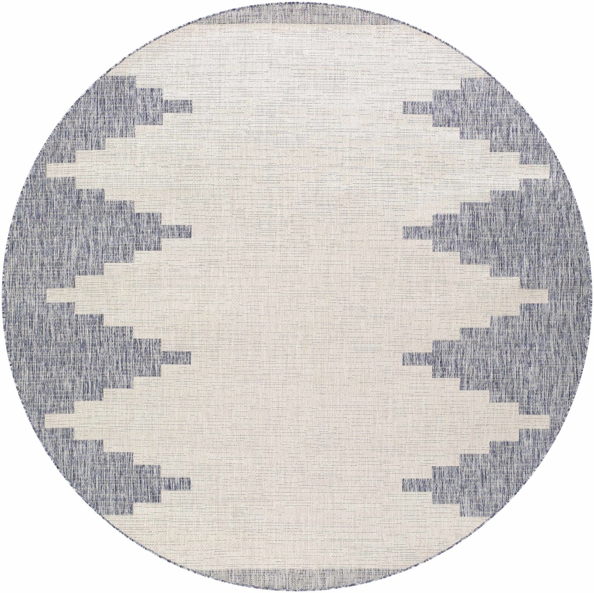 Djugun Blue Outdoor Rug - Quahog Bay Bedding