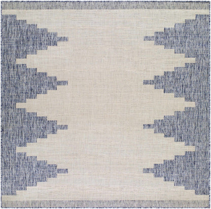 Djugun Blue Outdoor Rug - Quahog Bay Bedding