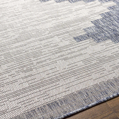 Djugun Blue Outdoor Rug - Quahog Bay Bedding