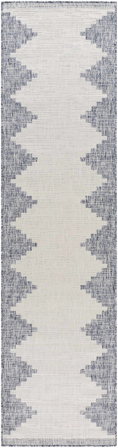 Djugun Blue Outdoor Rug - Quahog Bay Bedding