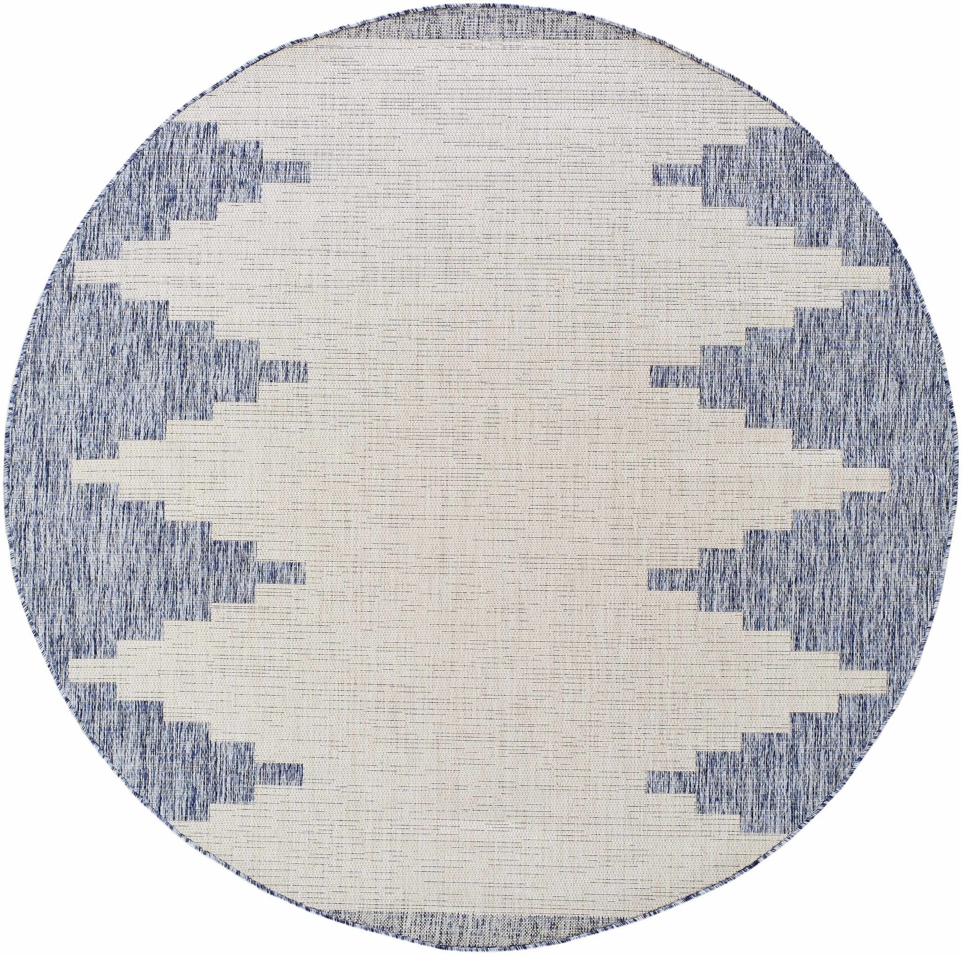 Djugun Blue Outdoor Rug - Quahog Bay Bedding
