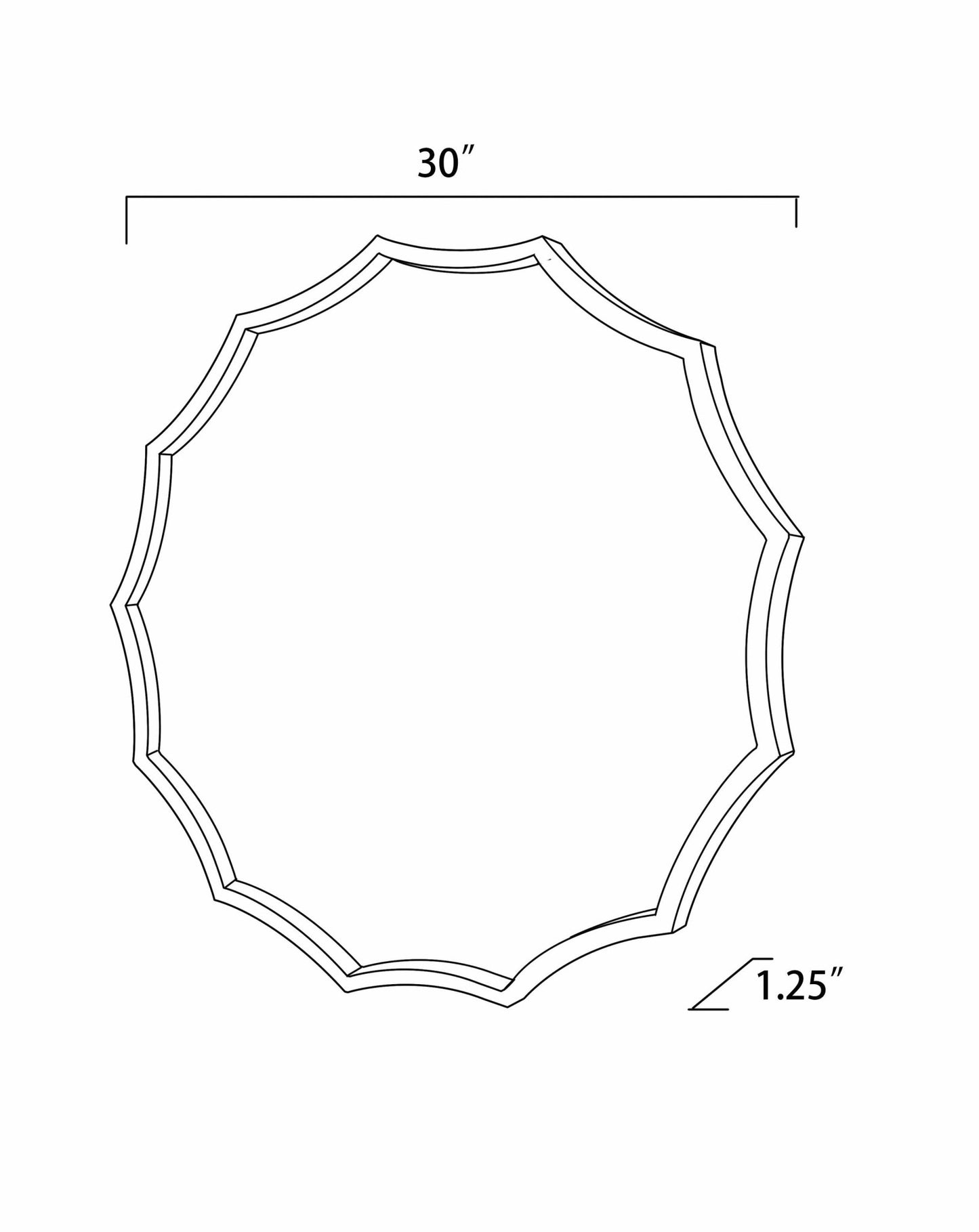 Doerun Mirror - Quahog Bay Bedding