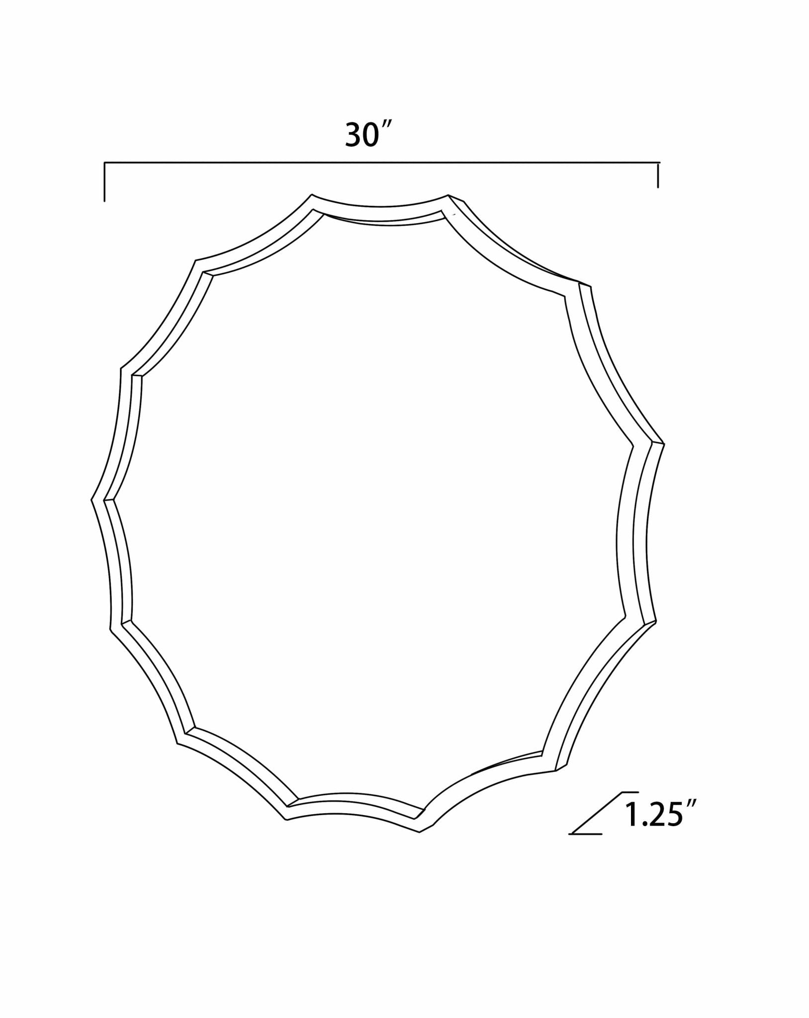 Doerun Mirror - Quahog Bay Bedding