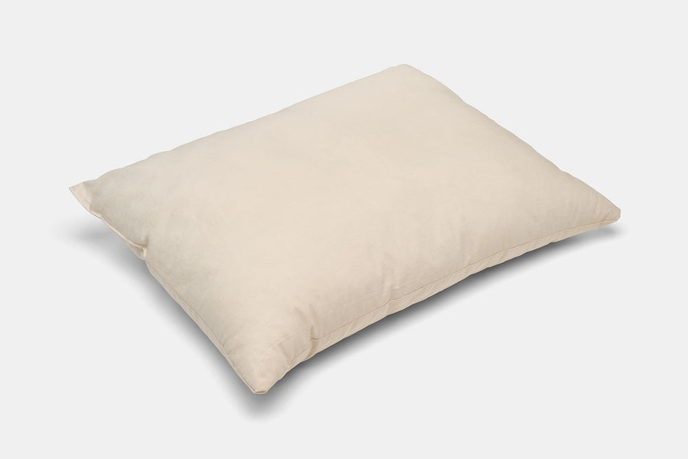 Down Alternative Pillow with Recycled Polyester Fill - American Made With USA Grown Cotton - Quahog Bay Bedding