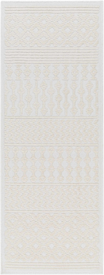 Drago White Washable Area Rug - Quahog Bay Bedding