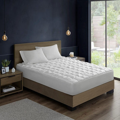 Dream Puff Overfilled Down Alternative Mattress Pad - Quahog Bay Bedding