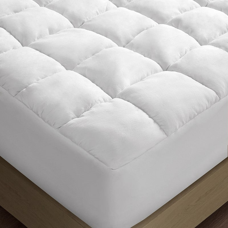 Dream Puff Overfilled Down Alternative Mattress Pad - Quahog Bay Bedding