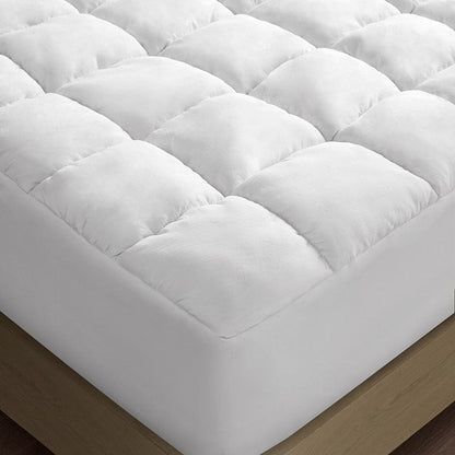 Dream Puff Overfilled Down Alternative Mattress Pad - Quahog Bay Bedding