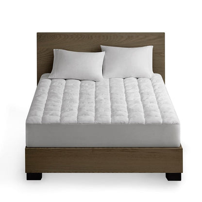 Dream Puff Overfilled Down Alternative Mattress Pad - Quahog Bay Bedding
