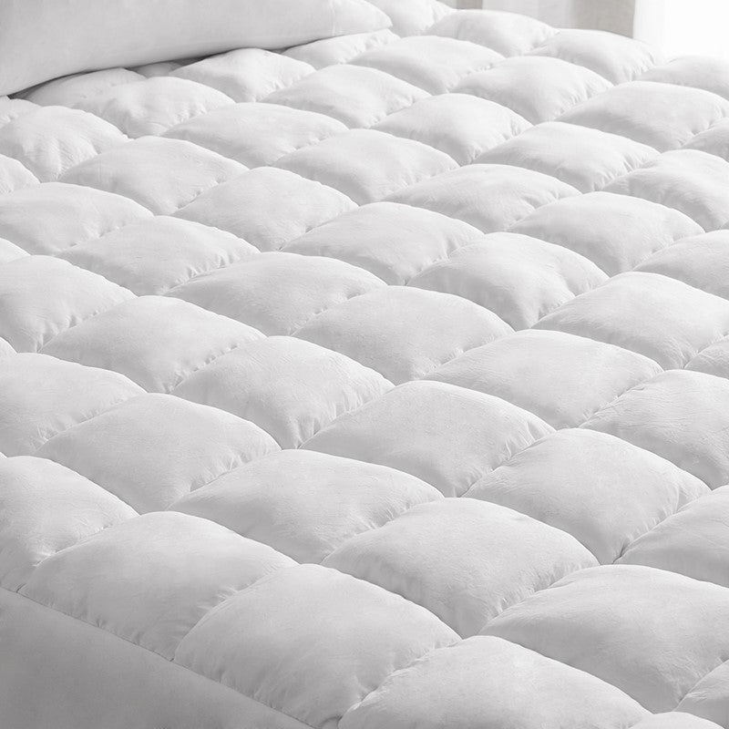 Dream Puff Overfilled Down Alternative Mattress Pad - Quahog Bay Bedding