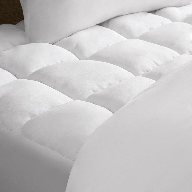 Dream Puff Overfilled Down Alternative Mattress Pad - Quahog Bay Bedding