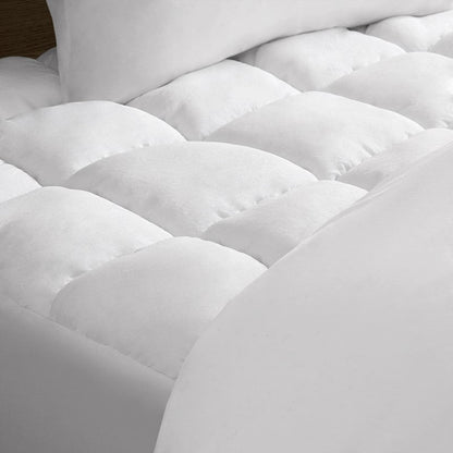 Dream Puff Overfilled Down Alternative Mattress Pad - Quahog Bay Bedding