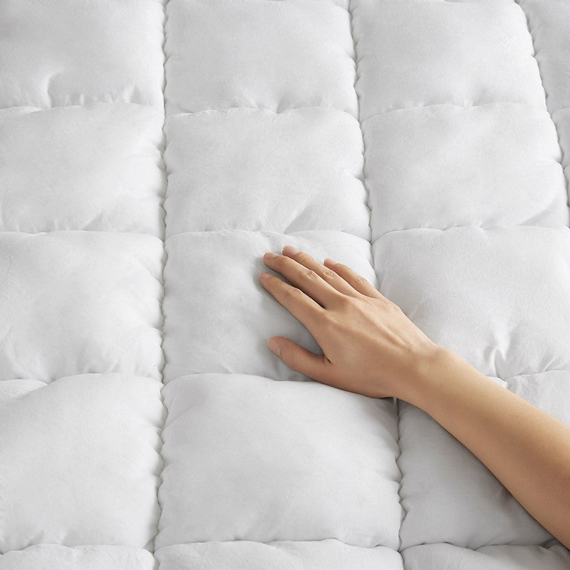 Dream Puff Overfilled Down Alternative Mattress Pad - Quahog Bay Bedding